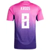 Équipe nationale masculine des jeunes 13 Muller Soccer Jerseys 21 Gundogan 18 Mitelstadt 7 Havertz 17 Wirtz Fullkrug Tah Rudiger Ter Stegen 24-25 Euro Cup Football Shirt Kits