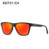 KDEAM Polarized MenWomen Sunglasses Ultra Light Design Driving Car Sports Shades Unbreakable TR90 Arm with Case 240414