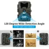 Camera's Verschillende soorten jachtcamera -nachtversie 16mp 1080p IP65 Trap 0.3S Trigger Wildlife Camera Surveillance Wild Trail -camera's