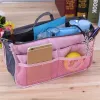 Bags Organizer Insert Bag Women Nylon Travel Insert Organizer Handbag Purse Large liner Lady Makeup Cosmetic Bag Cheap Female Tote