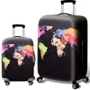 Akcesoria cyfrowe drukowanie elastyczne bagaż walizki ochraniacza bagażu na bagaż osłona obudowy dla walizki 1832 cala organizator podróży