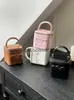 Sagni a tracolla Mini Box Box 2023 Summer Nuovo mini Small Scorse Borsa Borsa Rossa Manico a tracota Piccola borsa decorativa H240420