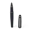 Stylos hongdian 517d mat entier noir entier argent argent stylo titanium classique ink fontainpen ef f bent nib stylos scolaire office office