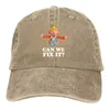 Top Caps Düzeltebilir miyiz Klasik Beyzbol Kapağı Erkek Şapkalar Kadın Vizör Koruma Snapback Bob Builder Karikatür