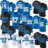 2024 New Jahmyr Gibbs Football Jersey Barry Sanders Williams Amon-Ra St Brown Brian Branch Malcolm Rodriguez Jared Goff Campbell Penei Sewell Montgomery