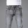 Men's Jeans designer New men's jeans in spring 2023, slim fit, cotton elastic fashion brand, Korean double G color pants V6VG