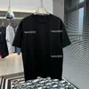 2024 TEES MENS Designers T-shirt Man dames t-shirts met letters afdrukken korte mouwen zomer shirts mannen losse tees Aziatische maat s-xxxl p1165