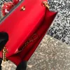 Cool G Family Canvas Bag Cherry Mini سلسلة مطبوعة مزدوجة نسائية واحدة