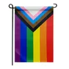 Ogrody flag 30x45cm Duma Transgender gej lesbijka tęczowe Banner Flagi ogrodowe