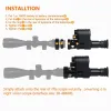 Kameror jaktkamera ir nattvision SCOPE HD 1080 Infraröd Digital LED Helskärm Wildlife Scope Sight Outdoor Observation Device