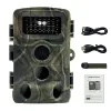 Kameror PR3000 32MP 1080P NATTFOTO VIDEO TAKT TRAIL CAMERA MULTIFUNCTION Utomhusjakt Djurövervakningskamera IP54 Vattentät