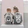 Backpacks Custom Animals Cartoon Sac à dos pour les enfants avec un nom personnalisé Back Bookbag Mignon Backpacks personnalisés Casual Daypack Casual Day