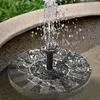 Dekoracje ogrodowe 1,2 W/1,4 W 5LLD Słoneczno -Słoneczna pływająca pompa fontanny z 7 dyszą wodą do cechy na zewnątrz