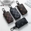 PU Leather Bagchains Keys Keys Holder Bey Bear Blaid Plaid Brown Flower Pouches Frendant Keyrings Charms for Men Women Gifts 4 Colors Ovdr