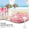Fleurs décoratives Lu Yin Style Wedding Party Supply Accessory Flowerpot Holder Road Guiding Prop Succulent