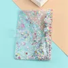 Suprimentos A5 A6 Pasta Binder Journals Cover Planner Glitter LEECHINS Notebook Protector