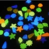 Acquari da 10/50 pezzi colorati di stelle luminose conchina conchiglie pietre luminose a forma di brillante