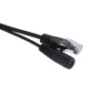 Зарядные устройства Poe кабель пассивная мощность над Ethernet Adapter Cable Poe Splitter RJ45 Модуль питания инжектора 1248 В для IP -Camea