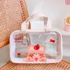 Cosmetic Bags Wash Pouch Large Capacity Travel Cases Bear Makeup Bag Storage Toiletry Transparent Organizer