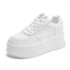 Casual Shoes Platform Sneakers White Woman Vulcanize Femme Tenis Con Plataforma Luxury For Women 2024 Zapatos Mujer