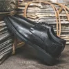 Kleding schoenen British Fashion Men schoen Zwart bruiloft Casual zakelijk leerblok Allmatch luxe sociale mannelijke