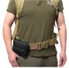 Accessoires Double couche Military Edc Pack Men Tactical MOLLE TAILLE BELLE DE NATÉ