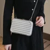 Väska liten bagageutrymme form handväska kvinnor axelväskor designer crossbody kedja rem messager mini telefon fall mode handväska