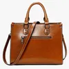 حقيبة جلدية حقيقية نساء حقائب اليد 2024 البضائع عبر الحدود حقيبة يد بسيطة السيدة حقيبة الكتف الكتف