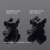 SCOPES Mini Taktik Kırmızı Dot Lazer Görme Tüfek Tabanca için 650nm ile Atış Tabancası Ayarlanabilir 11/20mm Rail Montajı Avlanma Görüşü