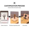 Bags Custom Stamps Wooden Stamps Handmade Custom Rubber Logo Suitable for Wedding Envelopes Office Stamps Invitation Party Decoration