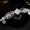 Hair Clips A105 Bridal Comb Wedding Headwear Bridesmaid Accessories Ornaments Jewelry Women Tiaras