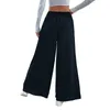 Women's Pants Womens High Waist Palazzo Dressy Flare Elastic Culottes Trousers Pant Suits Women Plus Size Dress