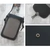 Сумка монета и карта поперечный сотовый телефон трогательный экран карман на плече кошелек с гиалиновой мембраной