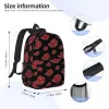 Torby Spersonalizowane Czerwona Cloud Japan Anime Plecaks Men Men Casual Bookbag dla szkolnych toreb Akatsuskis