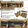 Paketler M249 dış mekan CS oyun tüfeği taşıma çantası CS avcılık portatif omuz kayışı ile paintball avcılık