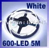 5m 3528 SMD LED -strip cool vit varm vit blå röd gul grön flexibel icke -vattentät 600 lysdioder superljust ll