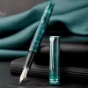 Pennor LT Hongdian N2 Green Mist Forest Fountain Pen Men Highend Business Office Student Exquisite EF/F/M Signing Pen for Gift