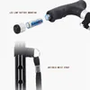 Non-slip Walking Sticks For The Elderly Retractable Aluminum Alloy Multifunctional Cane With Led Light Old Men Crutch 240409