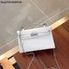 Cowhide Handbag Handmade 2023 Swiftジェネレーションバッグバブルグリーンレザーポータブルミニチェーンバッグカウハイドワンショルダーバッグ70ZC