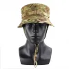 Hoeden Men vrouwen top camo zomer zomers militaire tactische boonie hoeden camouflagetravel emmer hoed jagen op vissen verstelbare jungle bush cap