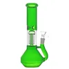 Partihandel Big Perc Glass Tobacco Bongs Hookah Gourd Tjock Heady Green Smoking Water Oil Rigs Pipe Bubbler Ash Catchers Bong