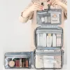Cas Voyage des sacs de rangement de maquillage pour femmes Sacs de voyage cosmétiques Organisateurs de douche Sacs de propriété pour femmes, sacs de rangement suspendus
