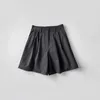 Calça feminina 2024 verão de traje curto short algodão casual