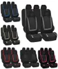 Capas de assento universal de carro 9pcs assentos completos Cobrar acessórios de interiores automáticos adequados para carros Protector2971652