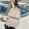 Backpack Unisex High Capacity Waterproof College Trendy Multi-Pocket Women&Men Laptop School Cute Girl Travel Book Bag 030