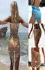 DONNE Summer Sexy Net Bikini Coverups Lady Girls Beach Dress Abito da bagno Auncinetto in pizzo Cover Up Adattamento da bagno Sarongs1482418