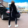 Women TrackSitus Nowy liter dresowy Kobiet Drukowane dwuczęściowy zestaw długi rękaw 12 stylów odzieży sportowej SUT Outdoor SUT Autumn Winter Casual O Dhwgf