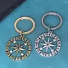 Keychains Nedar Zodiac Sign Sign Doroscope Key Chain Astrology Galaxy Constellation Amulet Keyring Pendant Slavic Viking Jewelry Keychain 선물