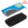 Aquecimento 10pcs 32*12*2cm Black Aquarium Fish Tank Filtro Bioquímico Filtro de espuma de espuma de algodão PET Reutiliza Filtro aquático de suprimentos de filtro aquático