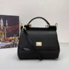 Hög version Kvinnor Designer Bag Lady Handbag Evening Bag Läder Luxury DGS Sicilien väskor Fashion Handväskor plånbok axel crossbody väska